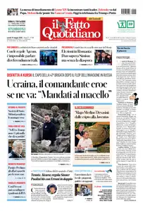 Il Fatto Quotidiano - 19 Maggio 2025