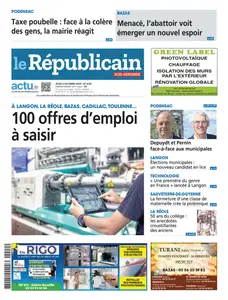 Le Républicain Sud Gironde - 2 Octobre 2025