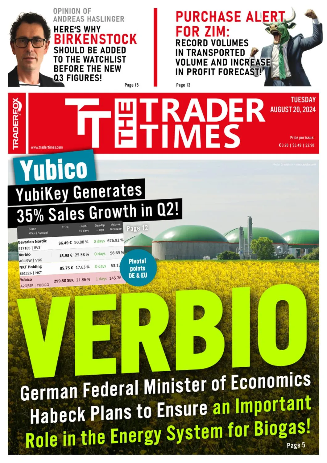 The Trader Times - 20 August 2024