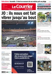 Le Courrier de l'Ouest Angers - 12 Août 2024