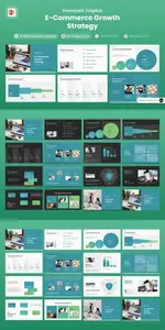Ai-Commerce- E-Commerce Growth Strategy PowerPoint EKTHV2N