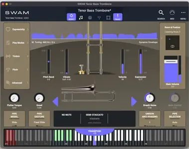 Audio Modeling SWAM Trombones v3.8.2