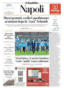 la Repubblica Napoli - 8 Luglio 2024