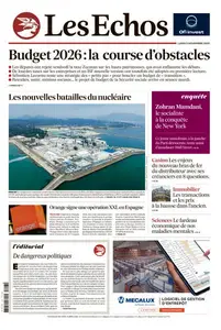 Les Echos du Lundi 3 Novembre 2025