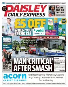 Paisley Daily Express - 17 July 2025