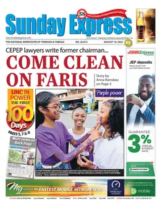 Trinidad & Tobago Daily Express - 10 August 2025
