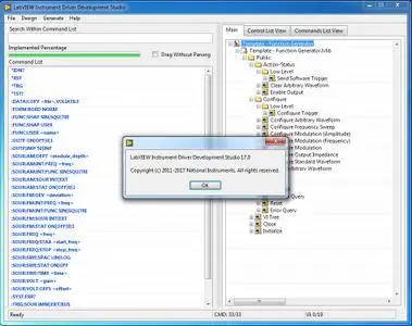 LabVIEW Instrument Driver Development Studio 2017