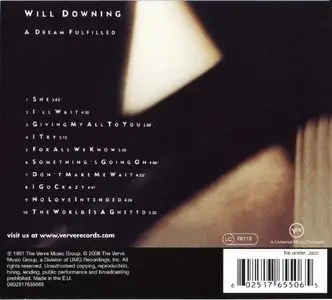 Will Downing - A Dream Fulfilled (1991) {Verve}