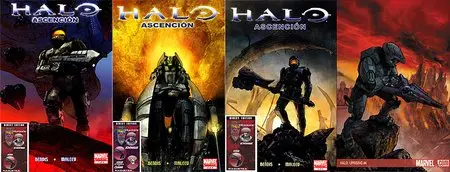 Halo Uprising #1 to 4 (2007-2009)