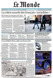 Le Monde du Mercredi 7 Décembre 2011