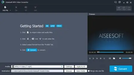 Aiseesoft MP4 Video Converter 9.2.26 Multilingual