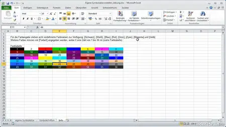 Excel 2010: Bedingte Formatierung