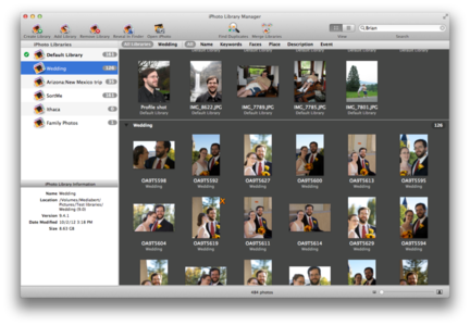 iPhoto Library Manager v4.1.4 (Mac OS X)