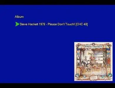 Steve Hackett - Please Don't Touch! (1978) [Vinyl Rip 16/44 & mp3-320 + DVD] Re-up