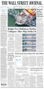The Wall Street Journal - March 27, 2024