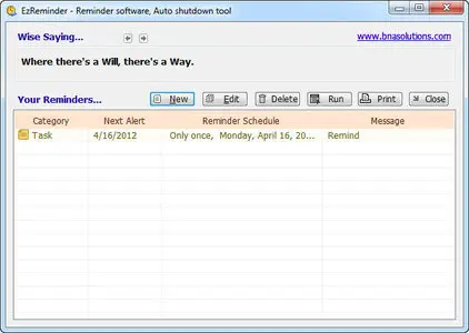 BNASolutions EzReminder 2.2.0.1