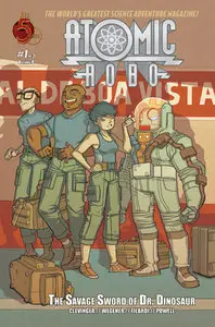 Atomic Robo v08 - Atomic Robo and the Savage Sword of Dr. Dinosaur 01 (of 05) (2013)