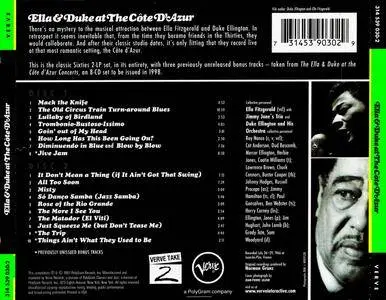 Ella Fitzgerald & Duke Ellington - Ella & Duke at The Cote D'Azur (1966) {2CD Set Verve 314-539-030-2 rel 1997}