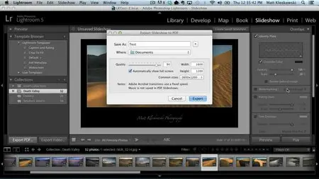 Lightroom 5 In Depth: Web and Slideshows (repost)
