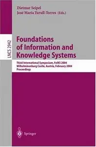 "Foundations of Information and Knowledge Systems" ed. by Sven Hartmann, Gabriele Kern-Isberner