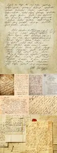 Stock Photo - Vintage Letters Textures