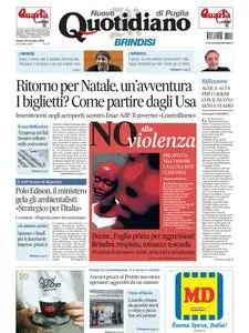 Quotidiano di Puglia Brindisi - 25 Novembre 2023