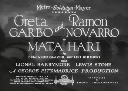 Mata Hari (1931)