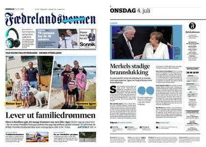 Fædrelandsvennen – 04. juli 2018
