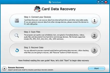 Tenorshare Card Data Recovery 4.5.0 Build 2015.1.7 Portable