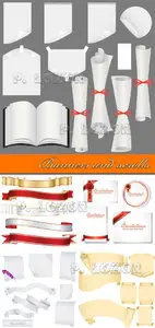 Banners and scrolls