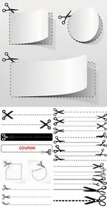 Cutting Scissors Vector