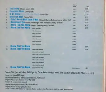 Sonny Stitt - Only The Blues (1957) {Verve 314 537 753-2 rel 1997}