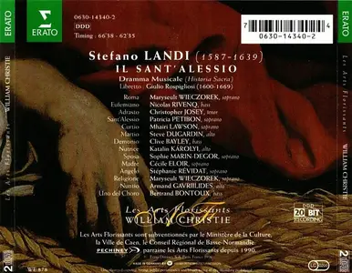 William Christie, Les Arts Florissants - Stefano Landi: Il Sant' Alessio (1996)