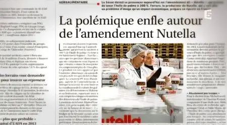 (Fr5) Palme, une huile qui fait tache (2013)