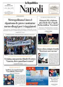 la Repubblica Napoli - 25 Febbraio 2023