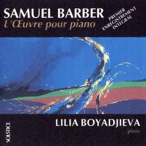 Samuel Barber, L'oeuvre pour piano