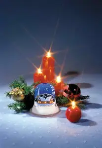 New Year candle
