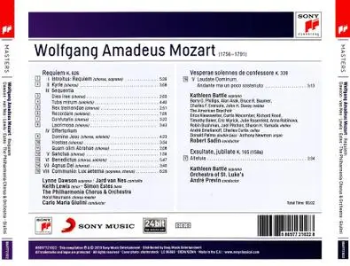 Carlo Maria Giulini, The Philharmonia Chorus & Orchestra - Mozart: Requiem (2010)