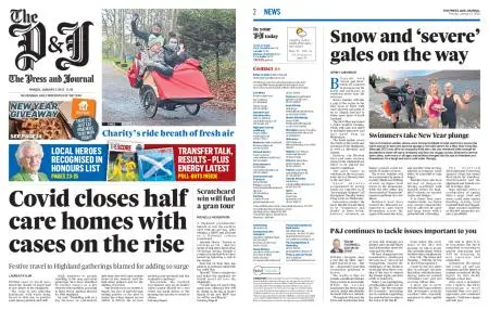 The Press and Journal Moray – January 03, 2022