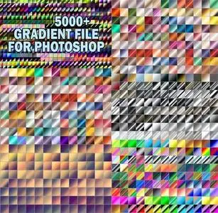 Huge Pack - 5000+ Photoshop Gradients