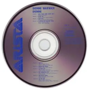 Dionne Warwick - Dionne (1979) [1986, Japan, 1st Press]