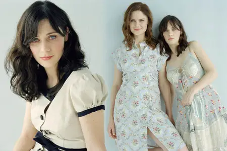 Emily & Zooey Deschanel - Viki Forshee Photoshoot 2005