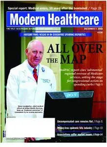 Modern Healthcare – December 07, 2009