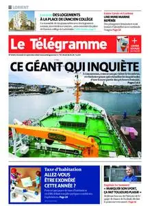 Le Télégramme Lorient – 25 septembre 2020