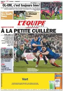 L'Equipe du Dimanche, 10. Mars 2013