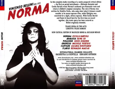 Giovanni Antonini, Orchestra La Scintilla, Cecilia Bartoli - Vincenzo Bellini: Norma (2013)