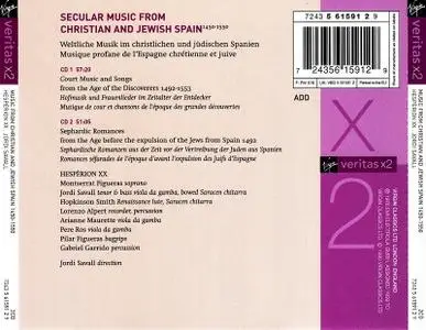 Jordi Savall, Hesperion XX - Secular Music from Christian and Jewish Spain 1450-1550 (1999)