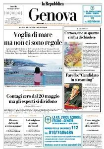 la Repubblica Genova - 7 Maggio 2020