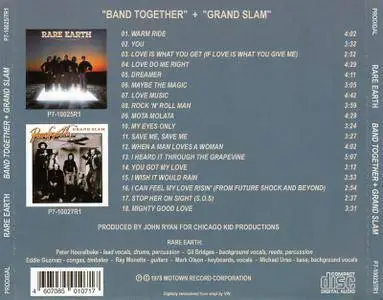 Rare Earth - Band Together + Grand Slam (2016)