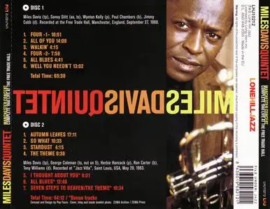 Miles Davis Quintet - Manchester Concert, Complete 1960 Live at the Free Trade Hall (2005) {2CD Set Lone Hill Jazz LHJ10212}
